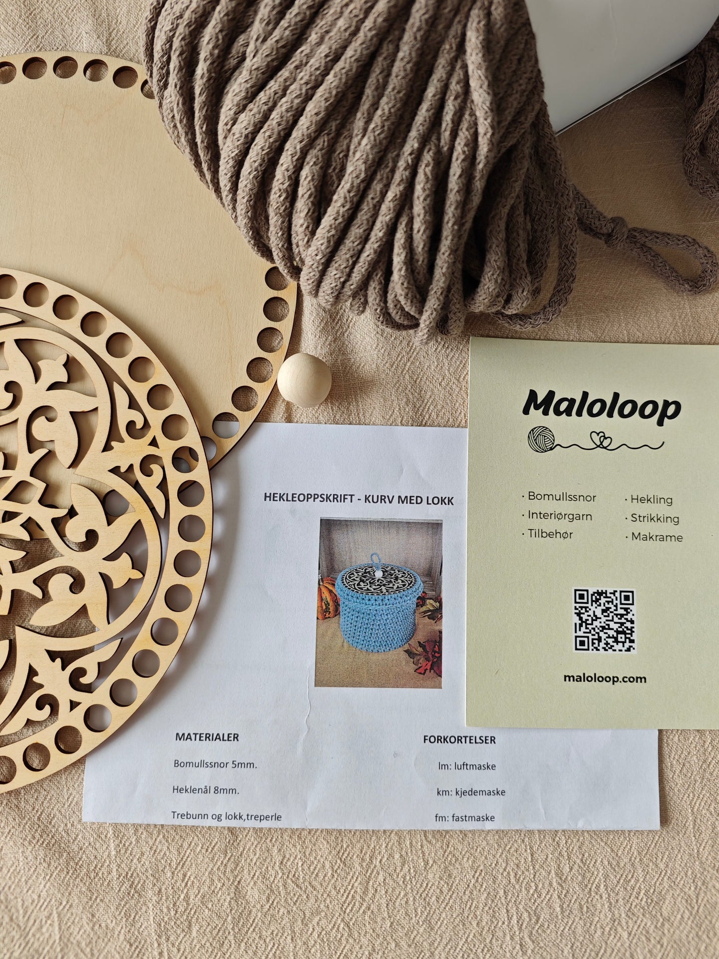 Heklesett 🙌 gratis oppskrift kun ved kjøp av tilbehør 🧶