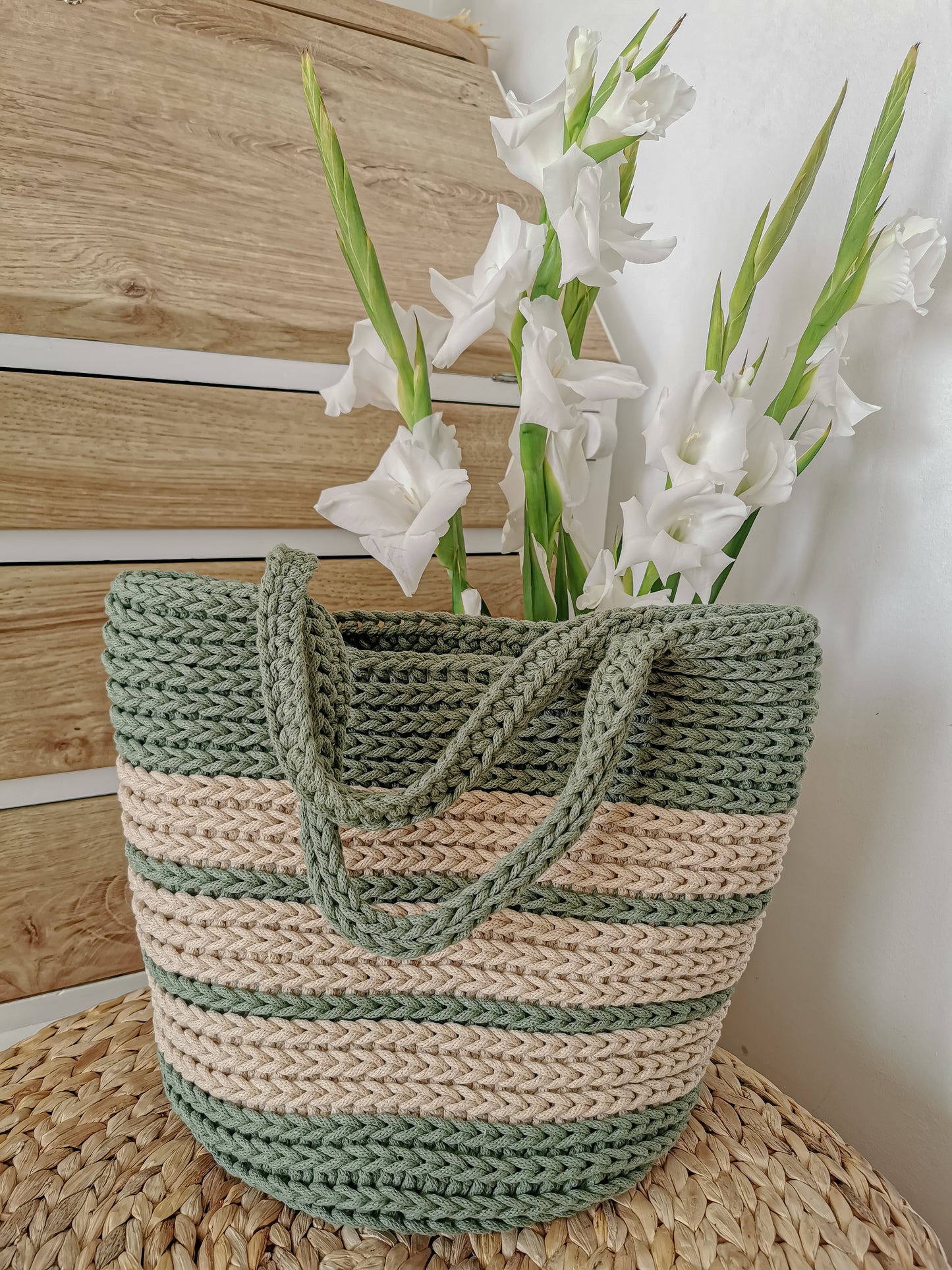 Shopper bag - oppskrift