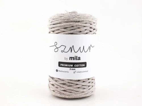 Bomullssnor 3mm - Lin PC10