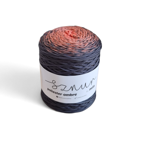 Polyestertråd 300m.ombre-OM16 laks/stål