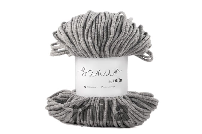 Bomullssnor 5mm - Grå P03