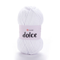 Yarn Art Dolce - Hvit 741