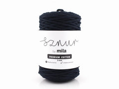 Bomullssnor 3mm - Marineblå PC53