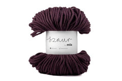 Bomullssnor 5mm - Aubergine P23