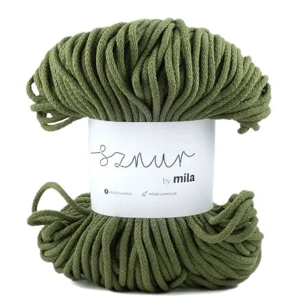 Bomullssnor 5mm - Avocado P45