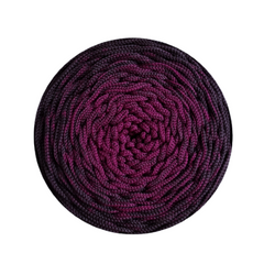 Polyestertråd 300m.ombre -OM33 aubergine/mørk sjokolade