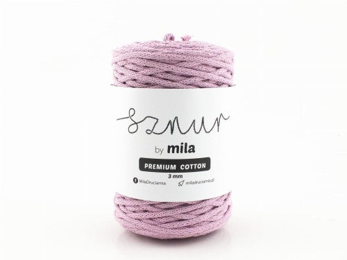 Bomullssnor 3mm - PC72 støvrosa