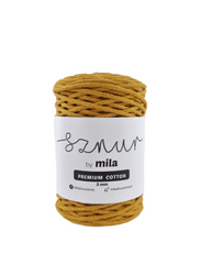 Bomullssnor 3mm - Sennep PC39