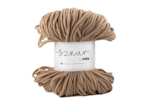 Bomullssnor 5mm - Karamel P14