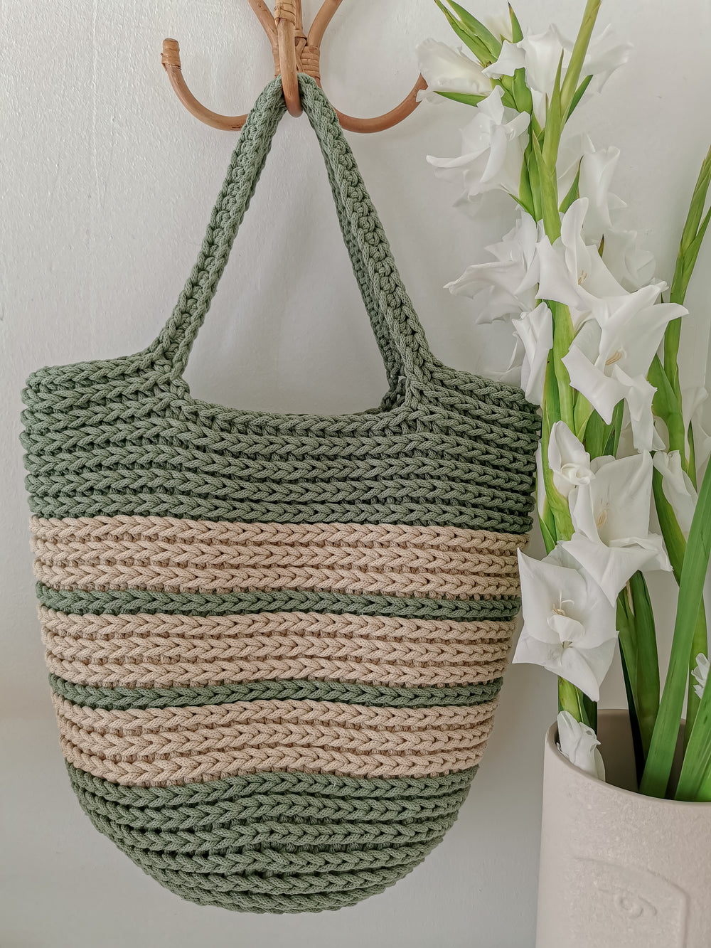 Shopper bag - oppskrift