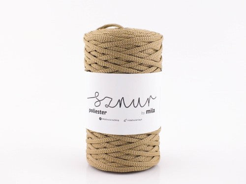 Polyestertråd 5mm - 232 gyllen beige