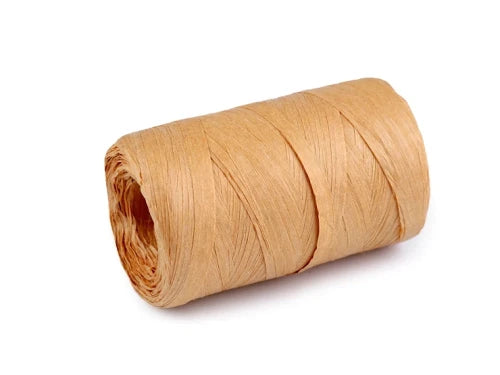Raffia garn - Karamell