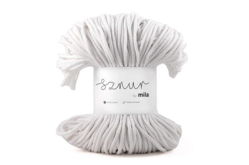 Bomullssnor 5mm - Hvit P01