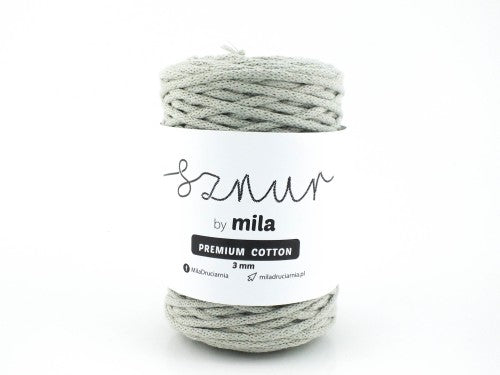 Bomullssnor 3mm - Lys oliven PC49