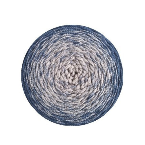 Polyestertråd 300m.ombre-OM28 grå/jeans