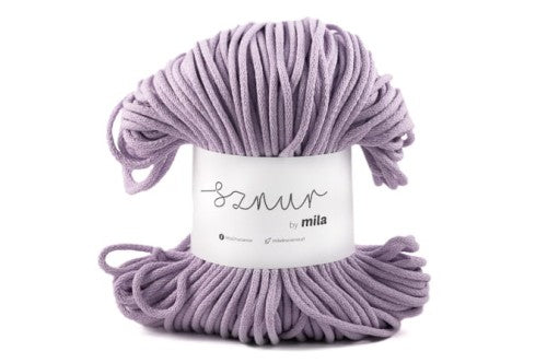Bomullssnor 5mm - Lavendel P68